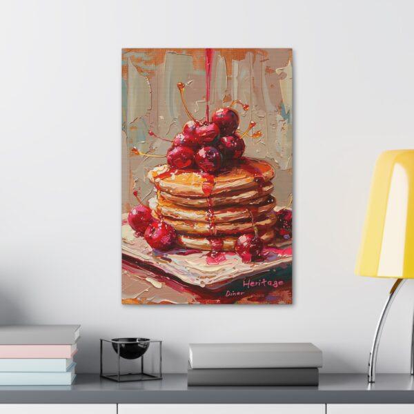 Cherry Pancake Painting Canvas Stretched, 1.5'' - Image 7