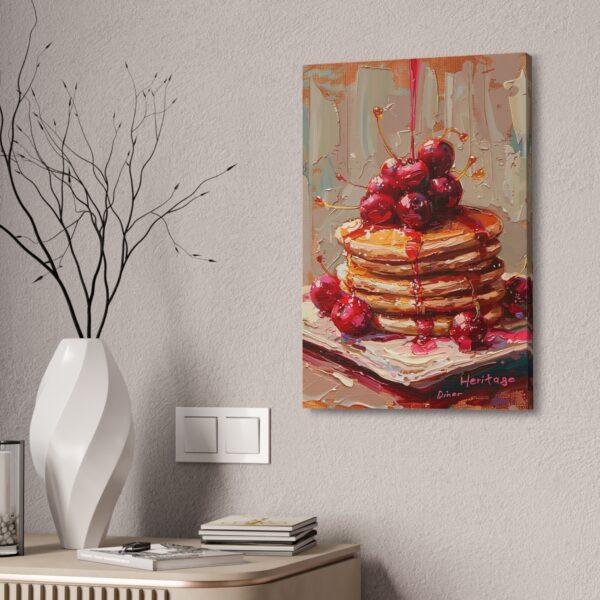 Cherry Pancake Painting Canvas Stretched, 1.5'' - Image 8