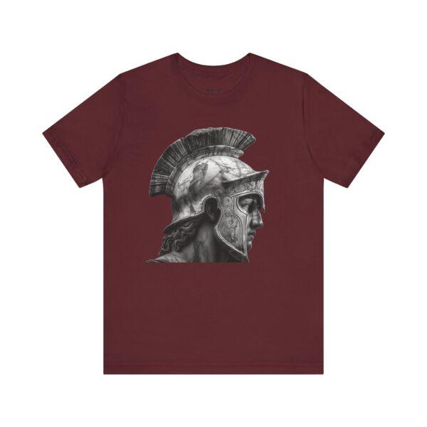 🏺 Ancient Warrior Legacy – Stone Bust Edition 💀 T-shirt - Image 9
