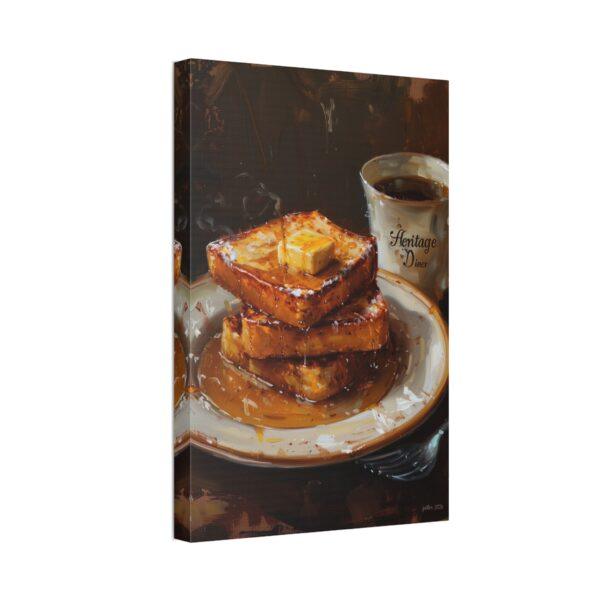 French Toast Butter Painted Canvas Stretched, 1.5'' - Image 3