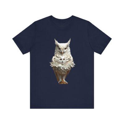 🦉 Mystic Owl & Enigmatic Woman – Visionary Fusion Edition 🦉 T-shirt