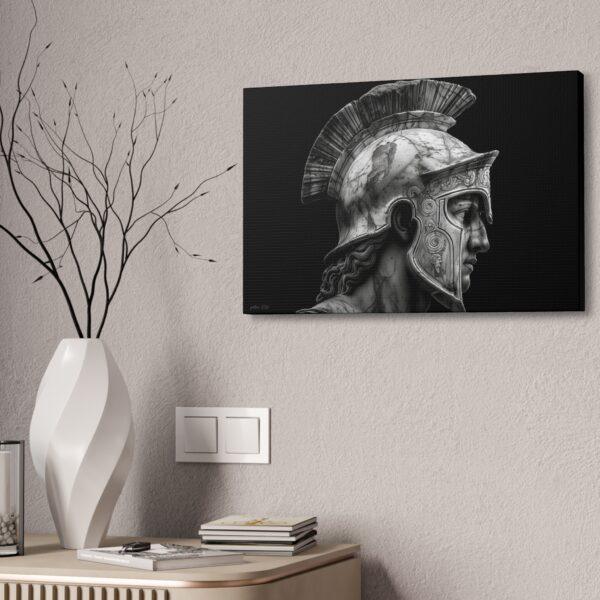Ancient Stone Soldier 🏛️🛡️Canvas Stretched, 1.5'' - Image 8