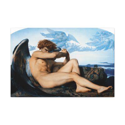 Fallen Angel, 1847 - Alexandre Cabanel - Canvas Stretched, 1.5''