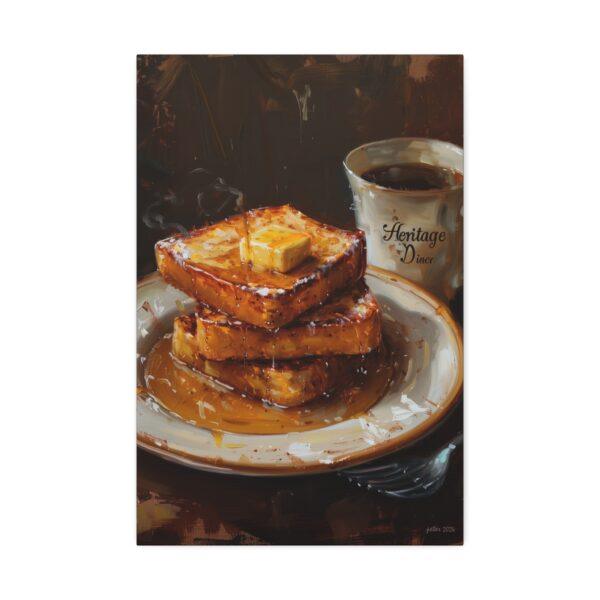 French Toast Butter Painted Canvas Stretched, 1.5'' - Image 2