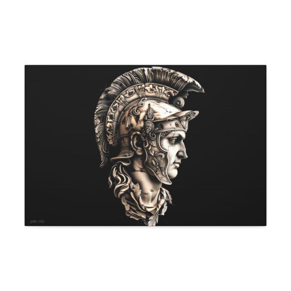 Ancient Soldier Bust Canvas Stretched, 1.5'' - Image 4