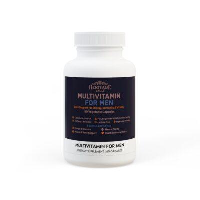 Multivitamin for Men Supplement (60 Capsules) Heritage Vault