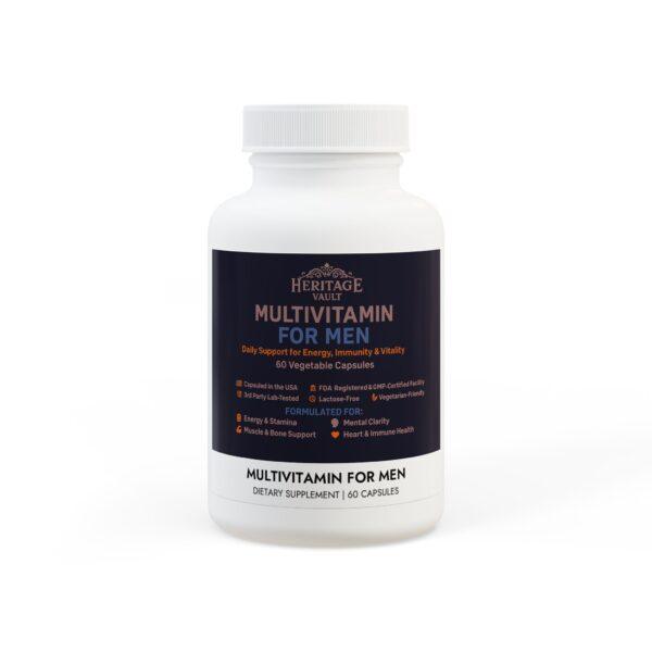 Multivitamin for Men Supplement (60 Capsules) Heritage Vault
