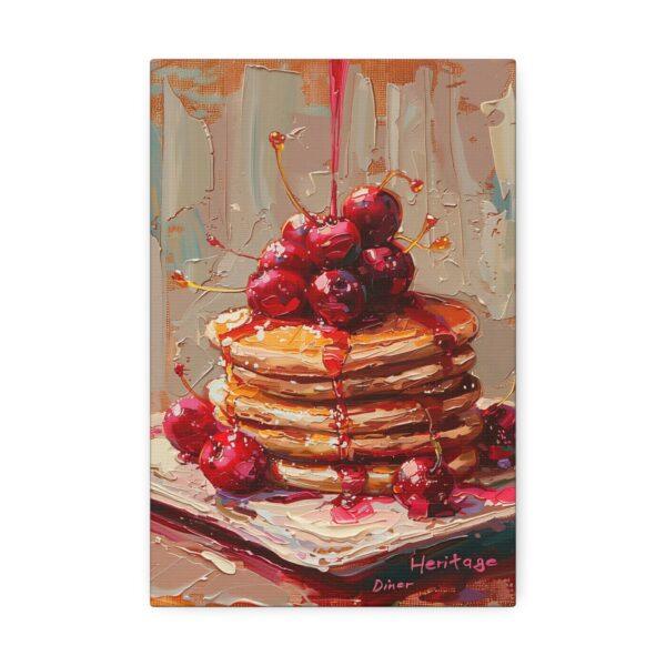 Cherry Pancake Painting Canvas Stretched, 1.5'' - Image 2
