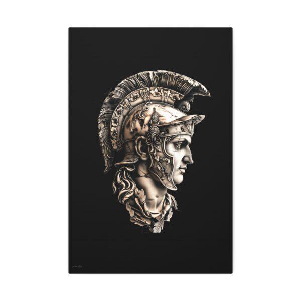 Ancient Soldier Bust Canvas Stretched, 1.5'' - Image 2