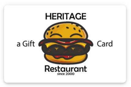 Save $5 on Heritage eGift Cards Today