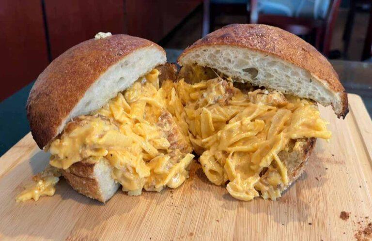 The Story Behind Our Latest Obsession: “Rosalie’s” Buffalo Chicken Bread Bowl!