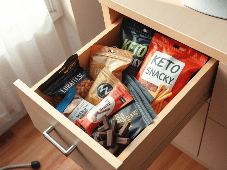 The Best Keto-Friendly Snacks to Keep at Your Desk